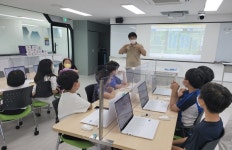 천안교육지원청, 지역아동센터 학생 대상 AI교육 호응