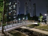쌍용2교(하) | 천안시, 천안천·삼룡천 횡단교량 설치 완료