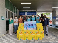 국민건강보험공단 천안지사, 청룡동에 육아용품 전달