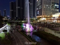 세종시 방축천·삼성천 음악분수 2023년 동시 가동 예고