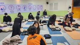 유성구 노은2동지역사회보장협의체 복지사각지대 발굴활동 대비 응급안전교육 이수