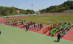 금산교육장배 육상경기대회 개최..19개교 289명 참가