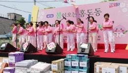 제1회 봄이 오는 홍도동 연분홍 축제 성료