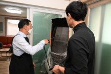 대전 중구, 경로당 에어컨 등 냉난방기 청소 실시