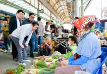 김동일 보령시장, 추석맞이 전통시장 민생 탐방