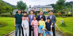 보령교육지원청, 청파초 외연도분교장 방문지원