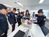 천안서여자중학교, 몽골 국방고등학교 방문단 맞아