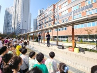 천안교육지원청, 2023 재난대응 안전한국훈련 불시 복합재난 대피훈련 진행