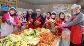 효동 행복한나눔봉사단, 김장김치 나눔 봉사활동 펼쳐