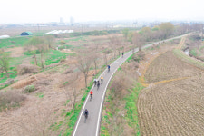 박상돈 천안시장, 자전거 둘레길 50여km 라이딩