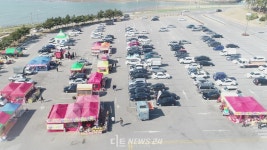 꽃지해안공원 주차장 노점상 사라졌다