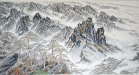 담백한 수묵담채화의 세계로 초대