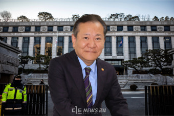 尹 엄호 나선 이상민 