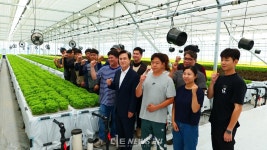 청년농 고민 들은 김태흠 뒷받침 약속한 박정현