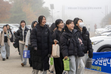 금산군, 고3 및 수능 수험생 현장 응원