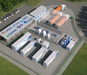 화력발전소 마당서 수소 캔다... 보령, 에너지 그린도시 첫 삽