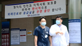 강동경희대병원 간호사, 무증상 중 확진..퇴원 9명 추가
