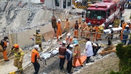 한화케미칼 폐수시설 용접작업중 사고..수습에 만전