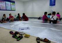 연천군 중면 주민들 대피소서 뜬눈으로 밤샘