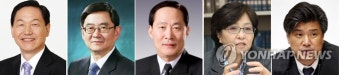 사회부총리 김상곤·국방장관 송영무·법무장관 안경환 등 지명...5개 부처 장관·차관 인사 단행