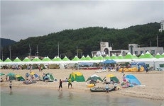 강원도 양양에 서울시 장애인 해변캠프 내일 개장