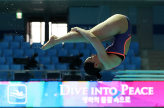 김수지, 한국다이빙 사상 첫 메달…여자 1ｍ 동메달