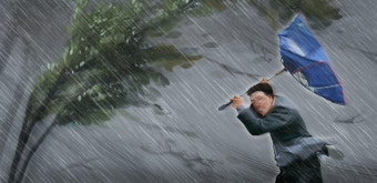 [태풍] 초강력 태풍 '링링' 목포 앞바다 통과…시속 189 강풍