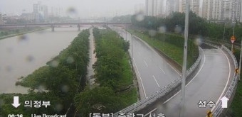 서울 동부간선도로 다시 전면통제…