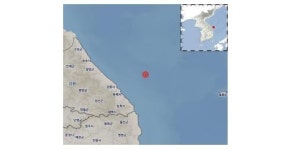 강원 동해시 북동쪽 바다서 규모 3.1 지진 발생…피해는 없을 듯