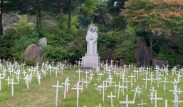 꽃동네 태아동산서 생명수호미사…태아는 가난한 사람