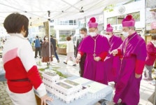 우리농 직거래 장터 ‘명동 보름장’ 열렸다