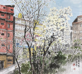 쪽방촌 화가가 그린 봄햇살과 꽃향기 가득한 그곳