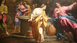 ART 그리스도와 우물가의 사마리아 여인 () (Christ and The Samaritan Woman)  안니발레 카라치(Annibale Carracci, 1560~1609)