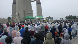 희망의 순례단, 최양업 신부 체류지에서 시복 기원