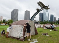 도시캠핑의 추억 ‘한강 여름캠핑장’