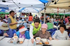 인천지역 발전 4개사, 밥차 배식봉사로 이웃사랑 실천
