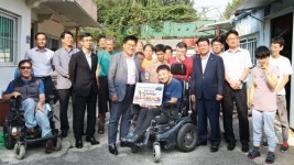 류재선 본지 사장, 샬롬 사랑의 집에 추석 맞이 성금 전달