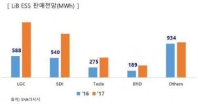 글로벌 ESS 시장 토종기업 독무대