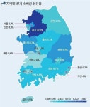 경기도 전력소비량 전국 최대...충남 2위  