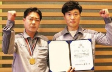 [2018 전기공사엑스포] /변전설비 최우수상/ 대구광역시회 세진전설 김대산·안대기 씨