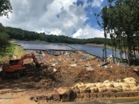 경북 청도 태양광발전소 산사태, 배수시설이 문제