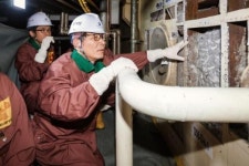 엄재식 원안위원장, 한빛 4호기 격납건물 현장 확인