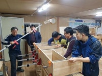 한수원 한울본부, 목공동호회 지역사랑 실천
