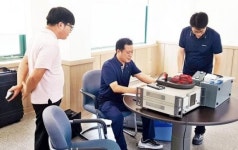 (전기공사협회 네트워크) 서울남부회, 전기안전공사와 회원사 계측장비 점검