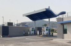 삼천리, 에버랜드 주차장에 CNG 충전소 설치