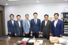 전기공사협회 류재선 회장, 김남국 의원 예방…“스마트 건설기술 특별법 부결돼야”