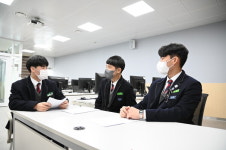 고등학생들과의 대담_수도전기공업고등학교