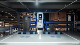 새 택시 3대 중 1대는 전기차...워터, 택시운수사 충전소 첫 가동