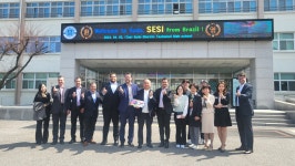 브라질 SESI/MS, 수도전기공고 실습교육 현장 참관 및 전력설비 투어