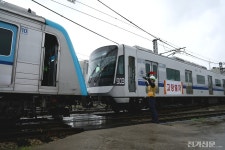 서울교통공사·코레일, 창동차량기지서 열차 구원연결 합동훈련 실시